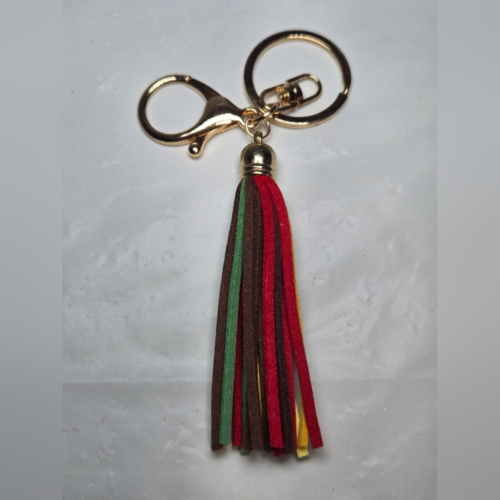 Multicolor Tassel Keychain/ Bag Charm